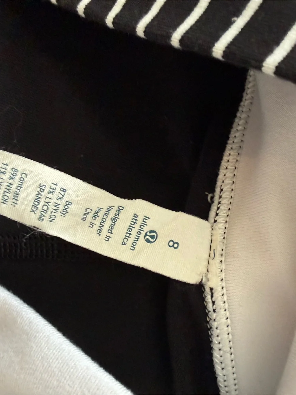 lululemon athletica sz euc